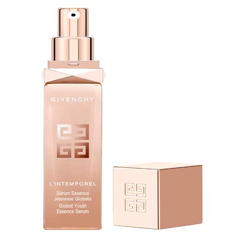 givenchy soin jeunesse global|GIVENCHY L'INTEMPOREL Sérum Essence jeunesse globale.